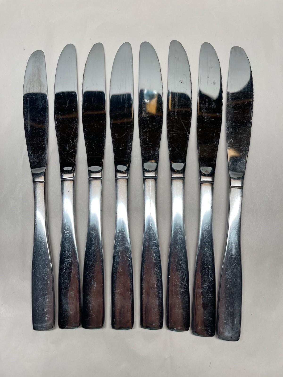 Cambridge Madison Stainless Flatware China Knife Fork or Spoon – Choice