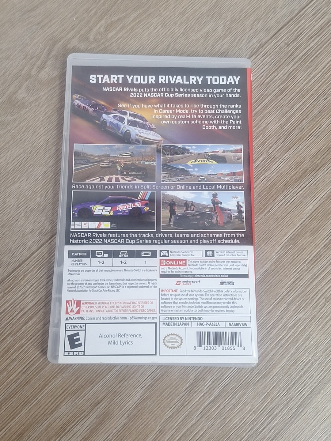 Replacement Case (NO GAME) Mortal Kombat 11 Standard Edition Nintendo Switch