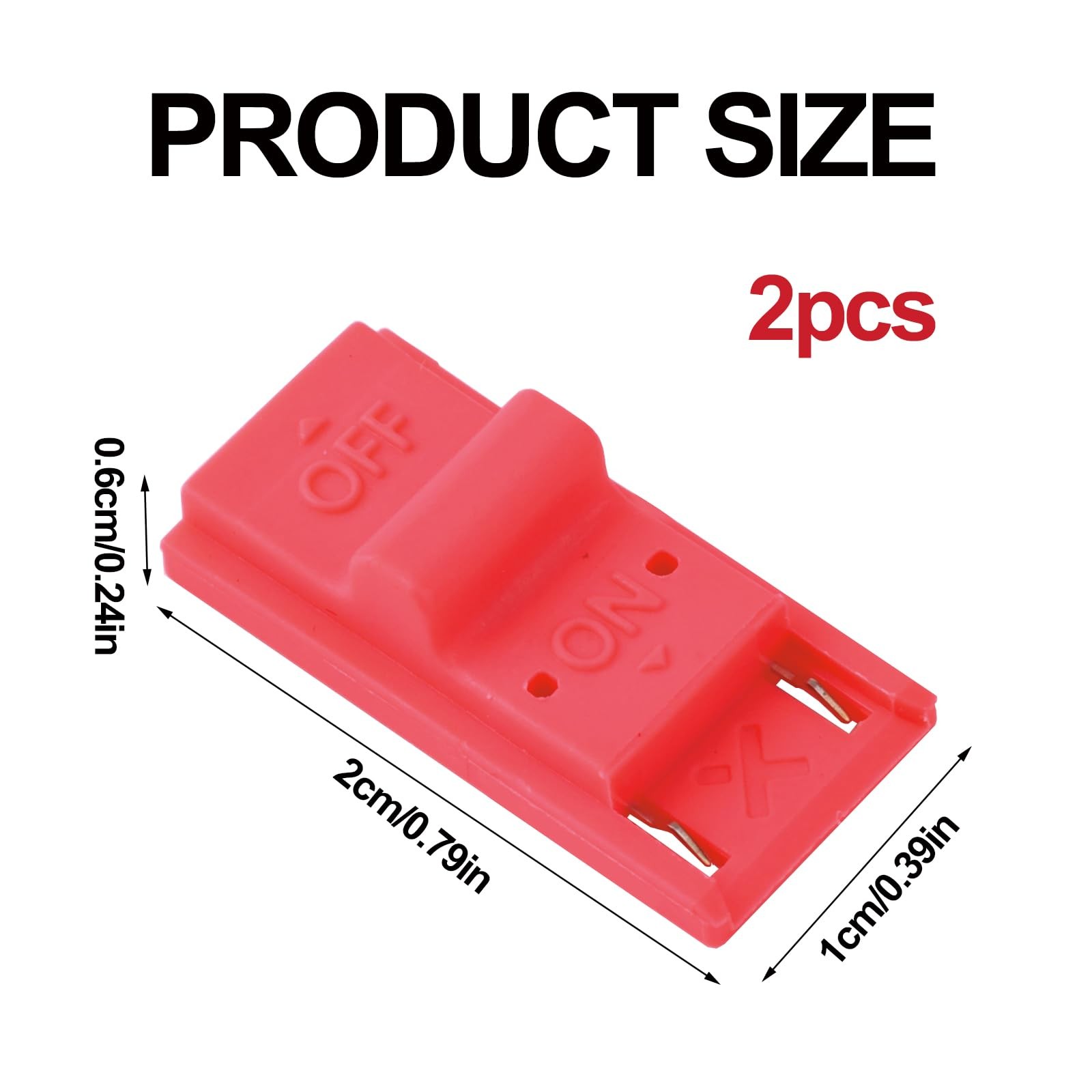 2pcs RCM Jig Tool for Switch Console, RCM Loader Clips Short Circuit Tool for...