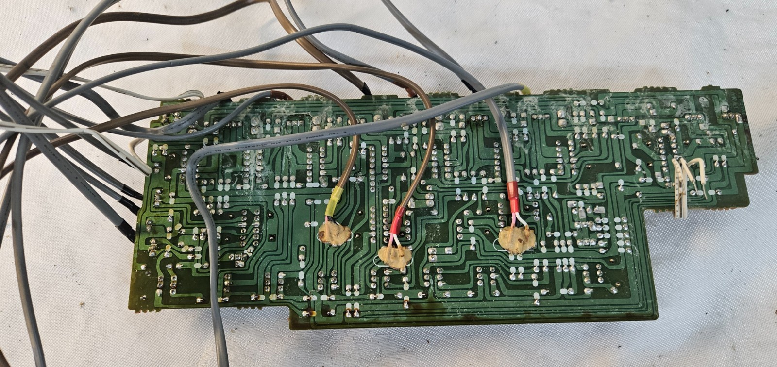 AKAI AM-A70 Stereo Integrated Amplifier Receiver FUNCTIONS PCB