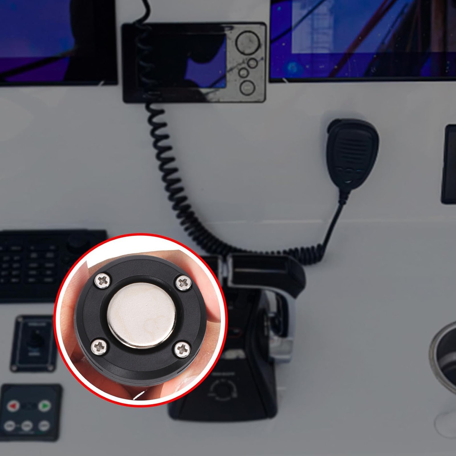 1 Portable Magnetic Mic Holder Compact Design For Users