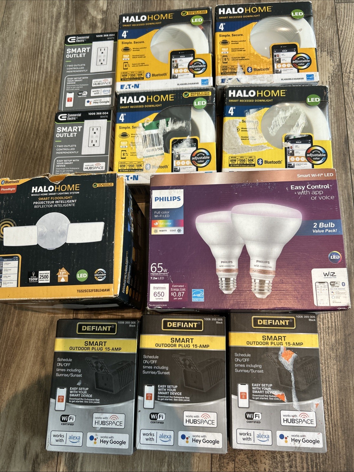 Wi- Fi Lighting & Outlets Lot