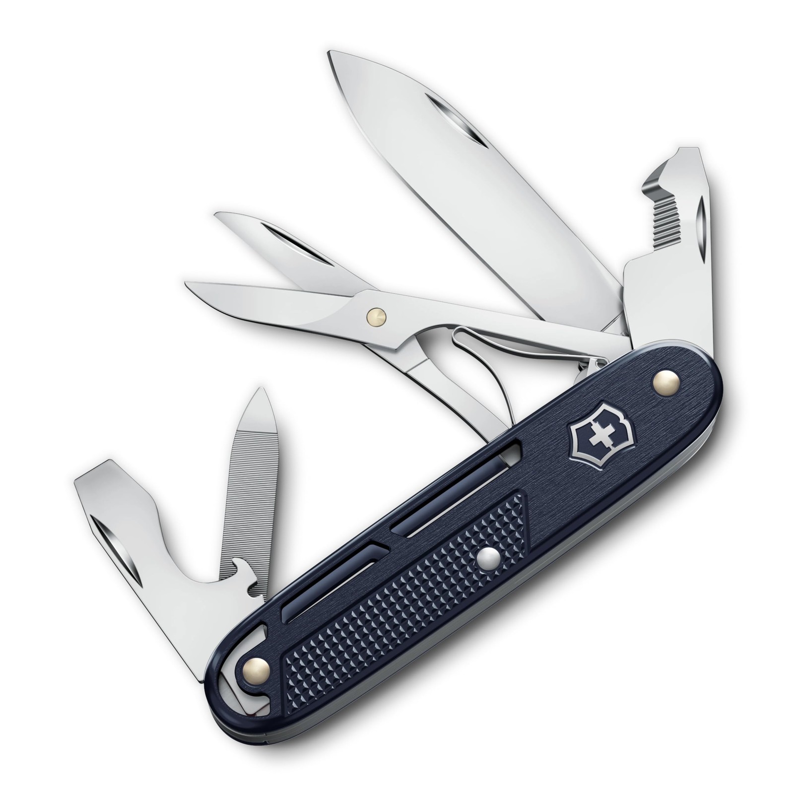 VICTORINOX 0.8226.22 ALOX Refined Synergy X Blue 10-Function Multi-Tool Knife