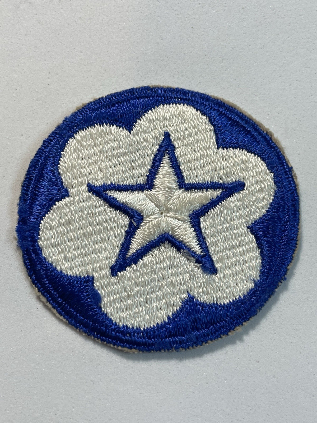 Vtg Original WW2 US Army Service Force Training Centers Patch W/B C/E #050426-2