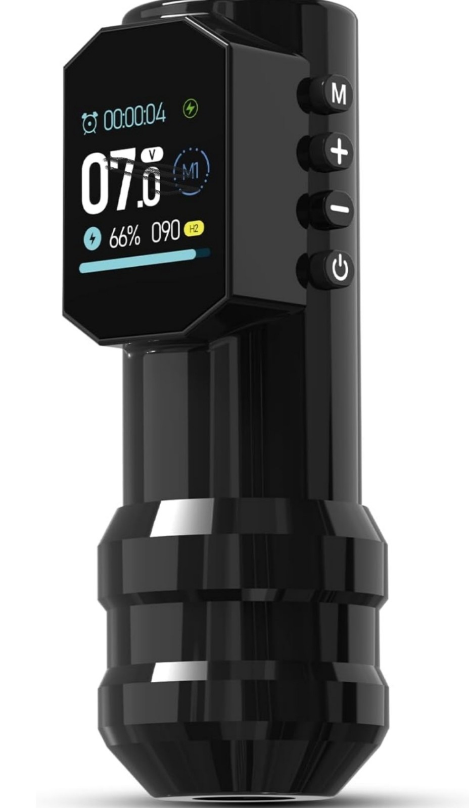 INKin Eva Tattoo Pen 4.0mm Stroke Length Wireless Tattoo Machine with Ultra OLED