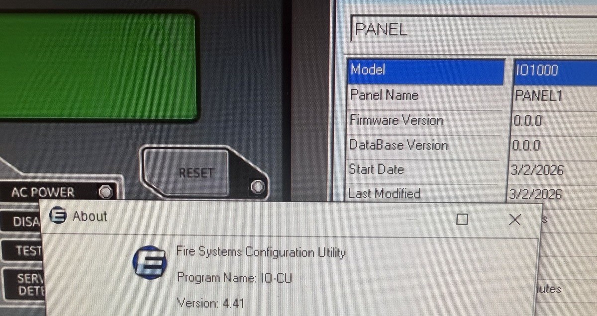 Configuration Utility Software Rev. 4.41 For Edwards iO64 & iO1000