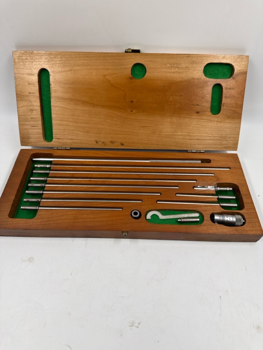 Precision Brand IMN-003 Inside Micrometer Set Original Box Machinist (MI1077582)