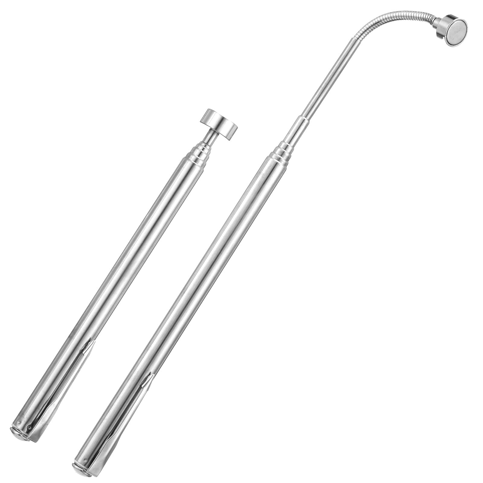 2Pack Telescoping Magnetic Pickup Tool 5LB Pull Force Extendable Pick Up Stic...