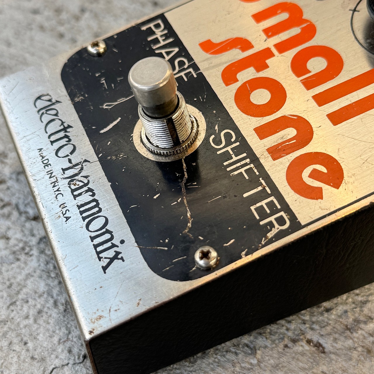 Electro-Harmonix small stone Phaser Pedal 4732 Tested & Works