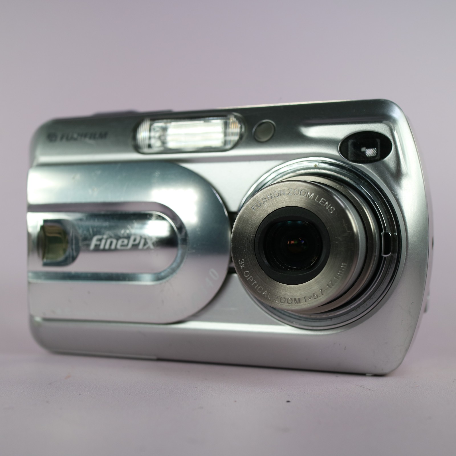Fujifilm FinePix A340 4.0MP Compact Digital Camera Silver Tested