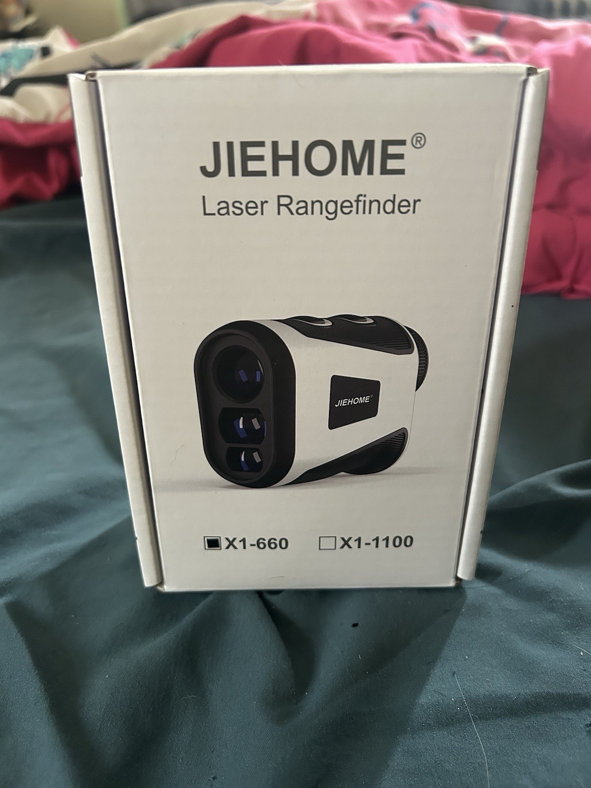 Golf Laser Rangefinder JIEHOME X1-660 - Open Box