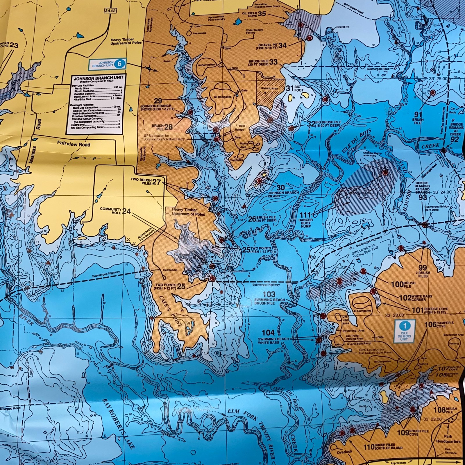 Texas Lakes Fishing Maps