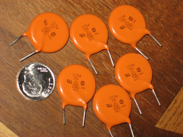 AC X/Y Safety Capacitor, .022uf qty of 1