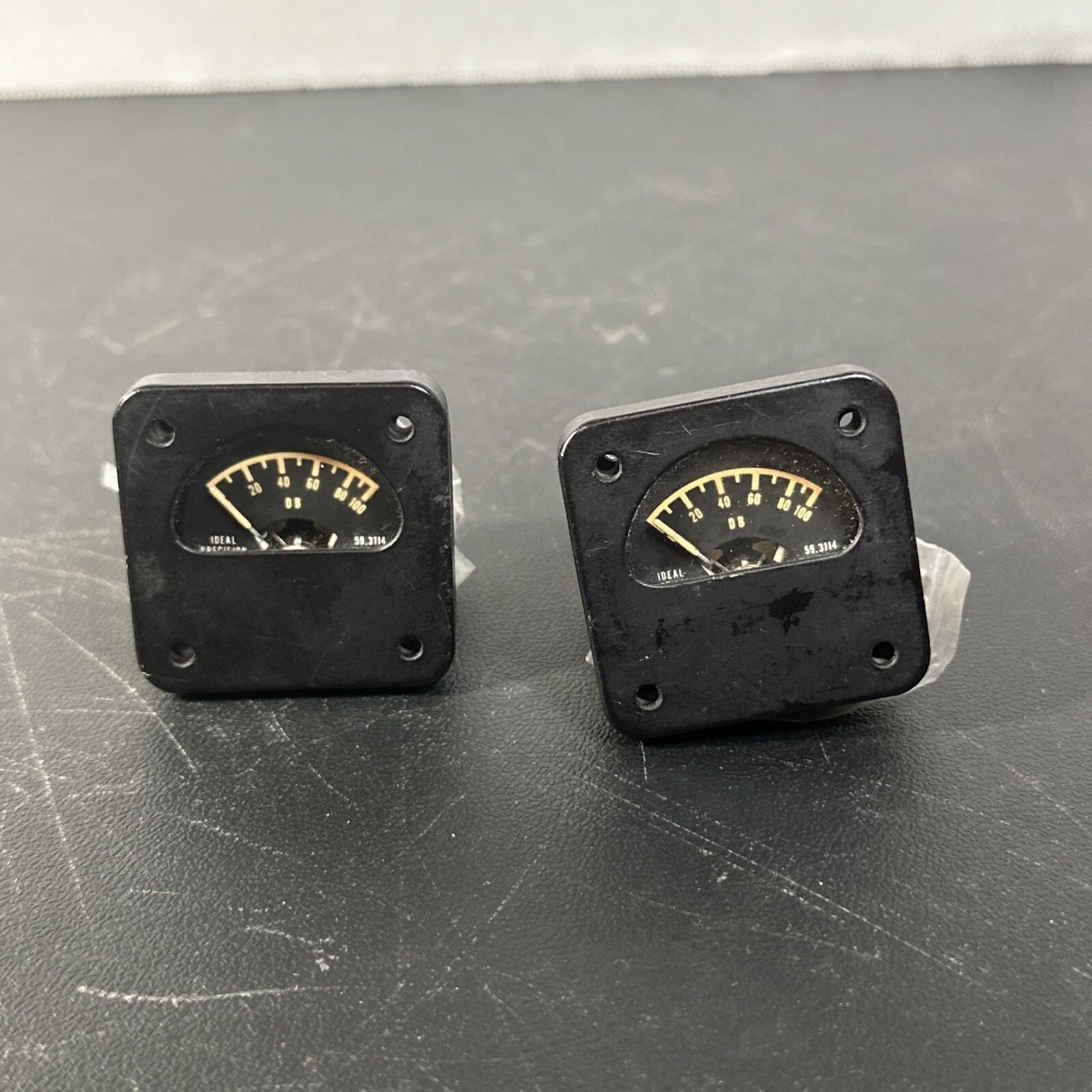 IDEAL PRECISION DB meter 0-100. MODEL 15