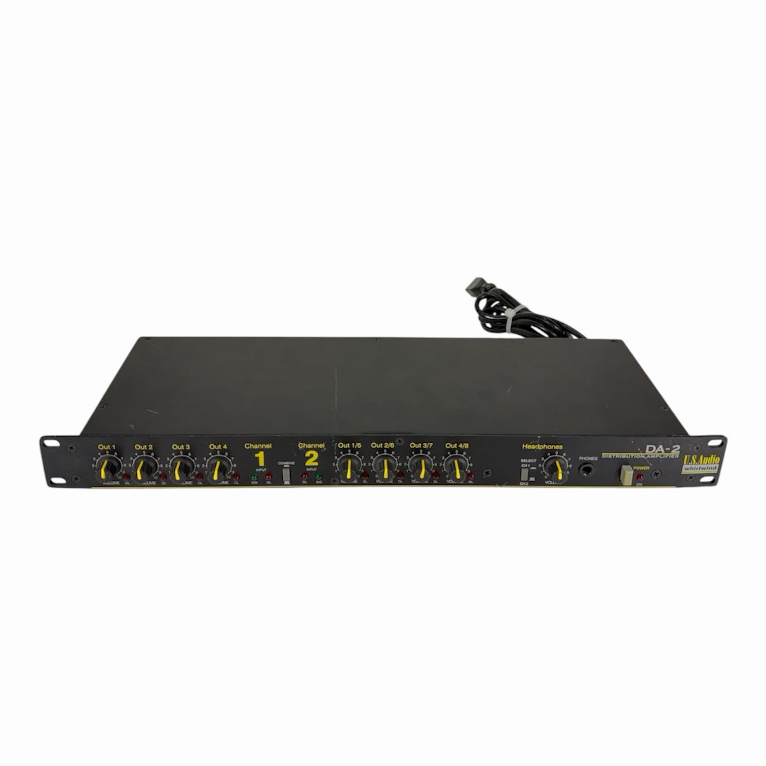 US Audio Whirlwind DA-2 2-Channel Analog Line-Level Audio Distribution Amplifier