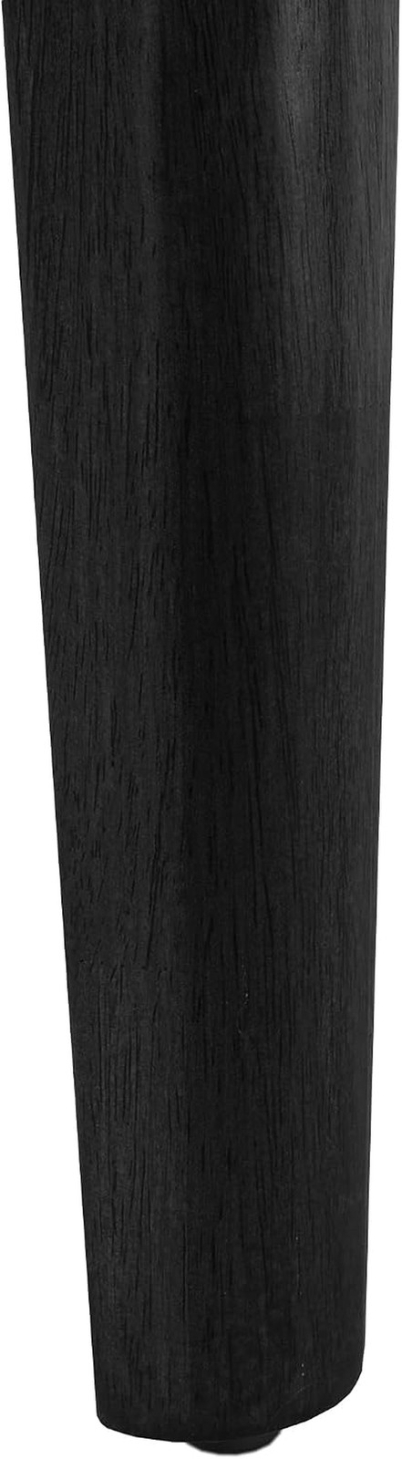 Bengi Mid - Century Modern Dining Table for 4 People, Rubberwood Kitchen Table w