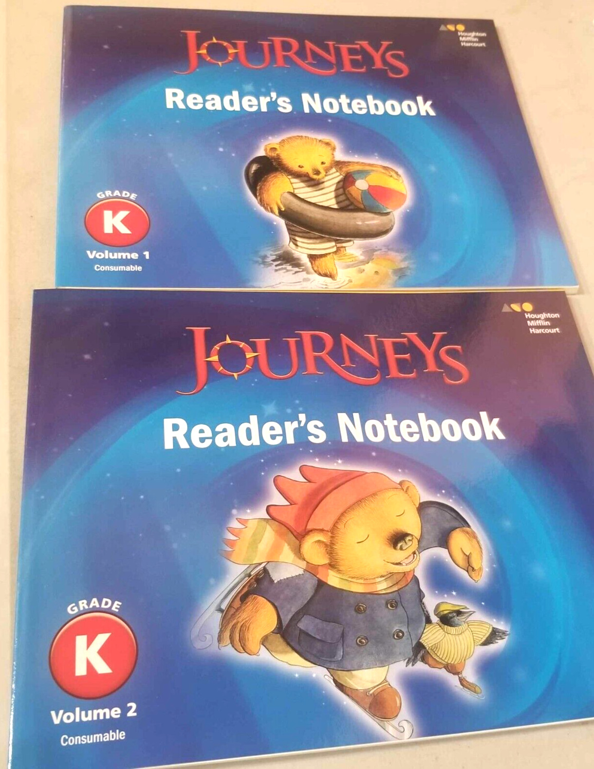 Journeys Readers Notebook Kindergarten Volume 1-2 Grade K Student Edition Set