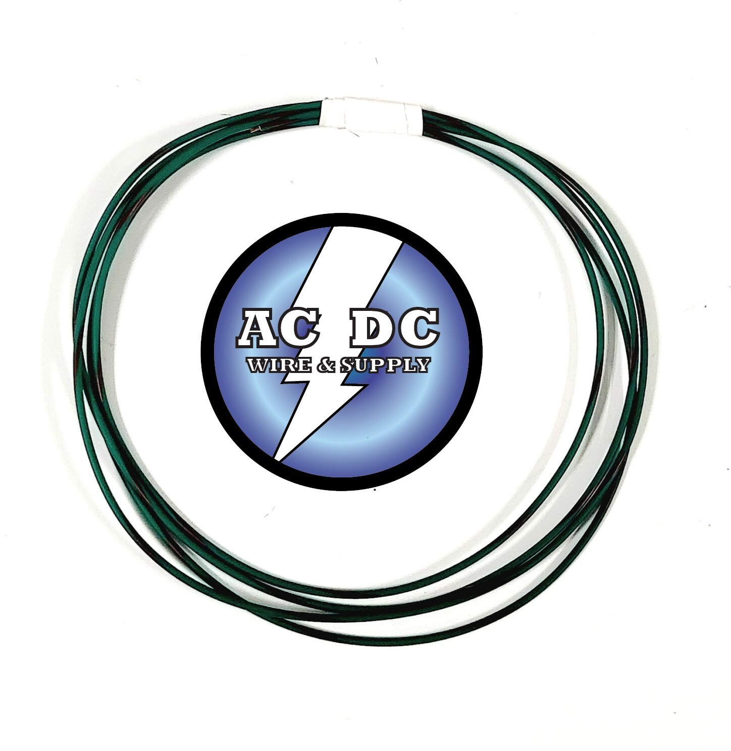 AUTOMOTIVE WIRE 22 AWG HIGH TEMP TXL WIRE GREEN WITH RED STRIPE 10 FT COIL