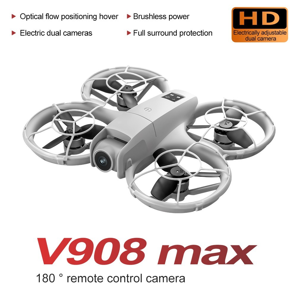 V908MAX RC Drone with Camera, with Headless Mode, 360° Flip, One-Key Takeoff/Lan