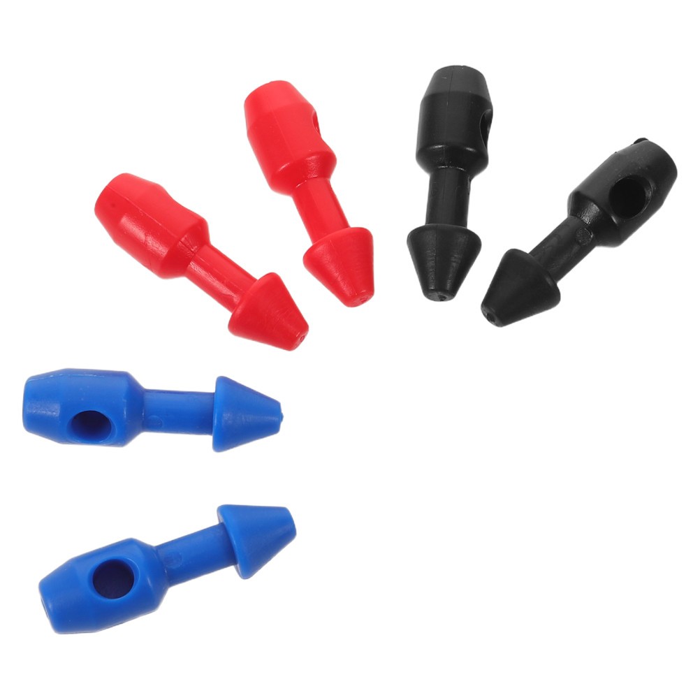 6Pcs Durable Plastic Spearfishing Band Inserts for Dive Gear Assorted Colors