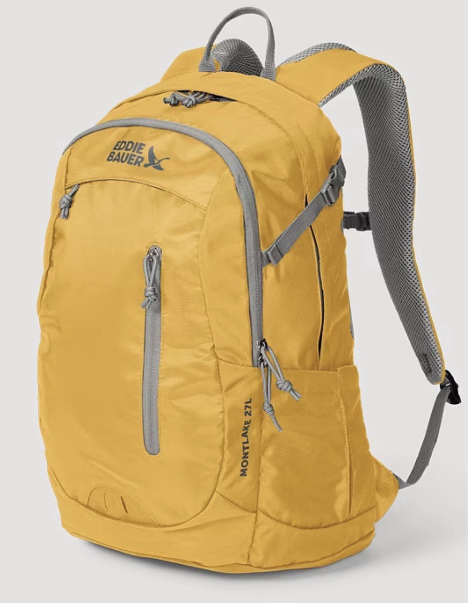 Eddie Bauer Montlake 27L Durable Backpack Large Hiking Camping Travel Laptop