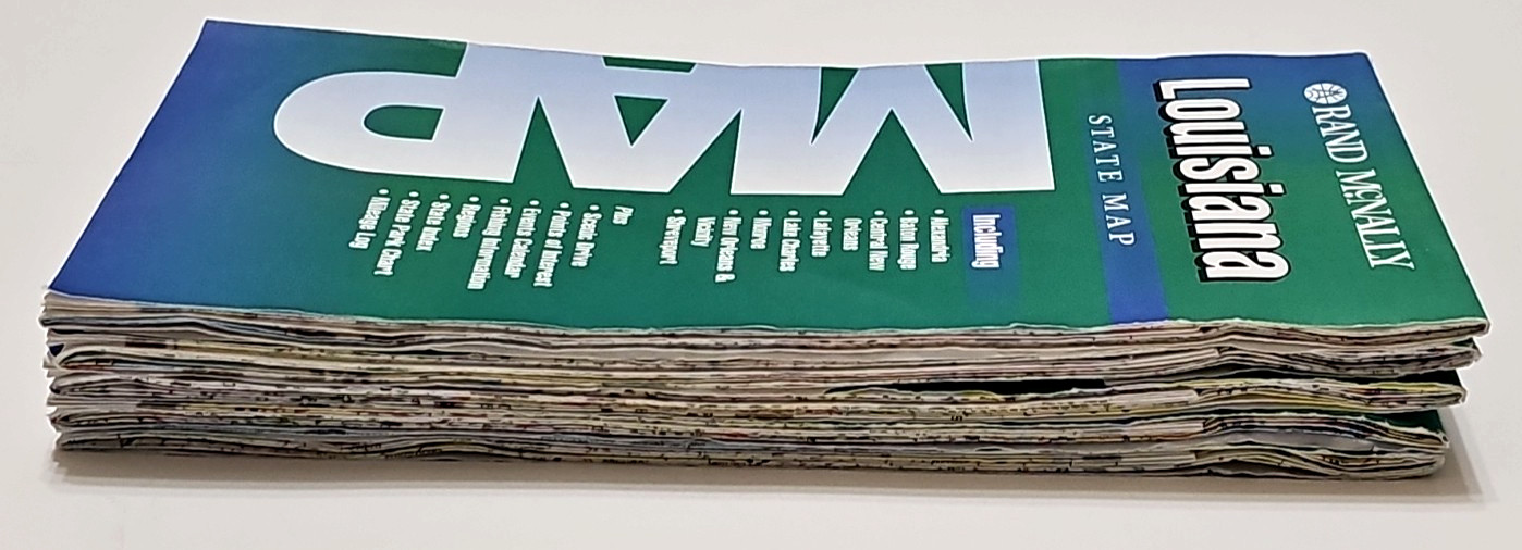 5 Rand McNally 2000's State Maps