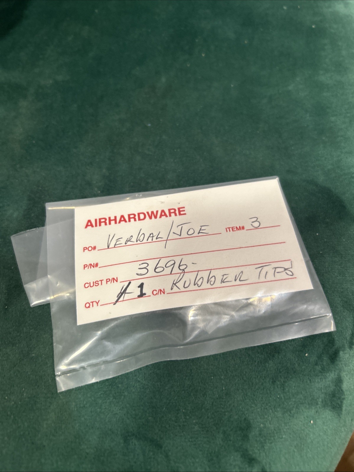 Helicoil Tang Break Off Tool Spare Part 3696- Rubber Tip (P60)