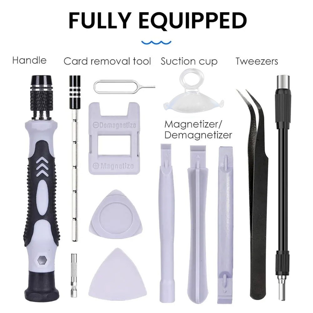 115-in-1 Magnetic Precision Screwdriver Set Electronics Repair Tool