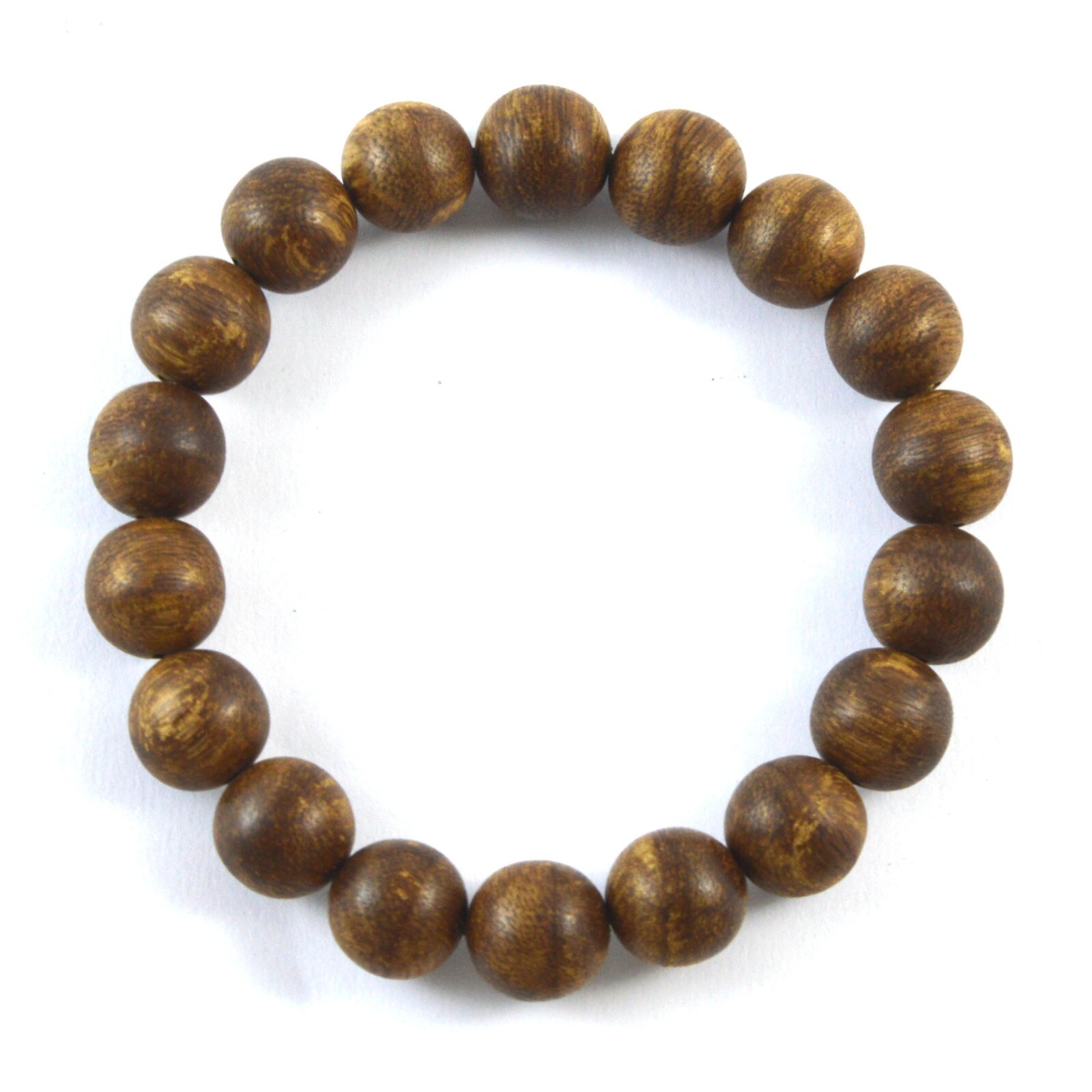 Good smell Indonesia Genuine Agarwood aloewood beads bracelet 12mm