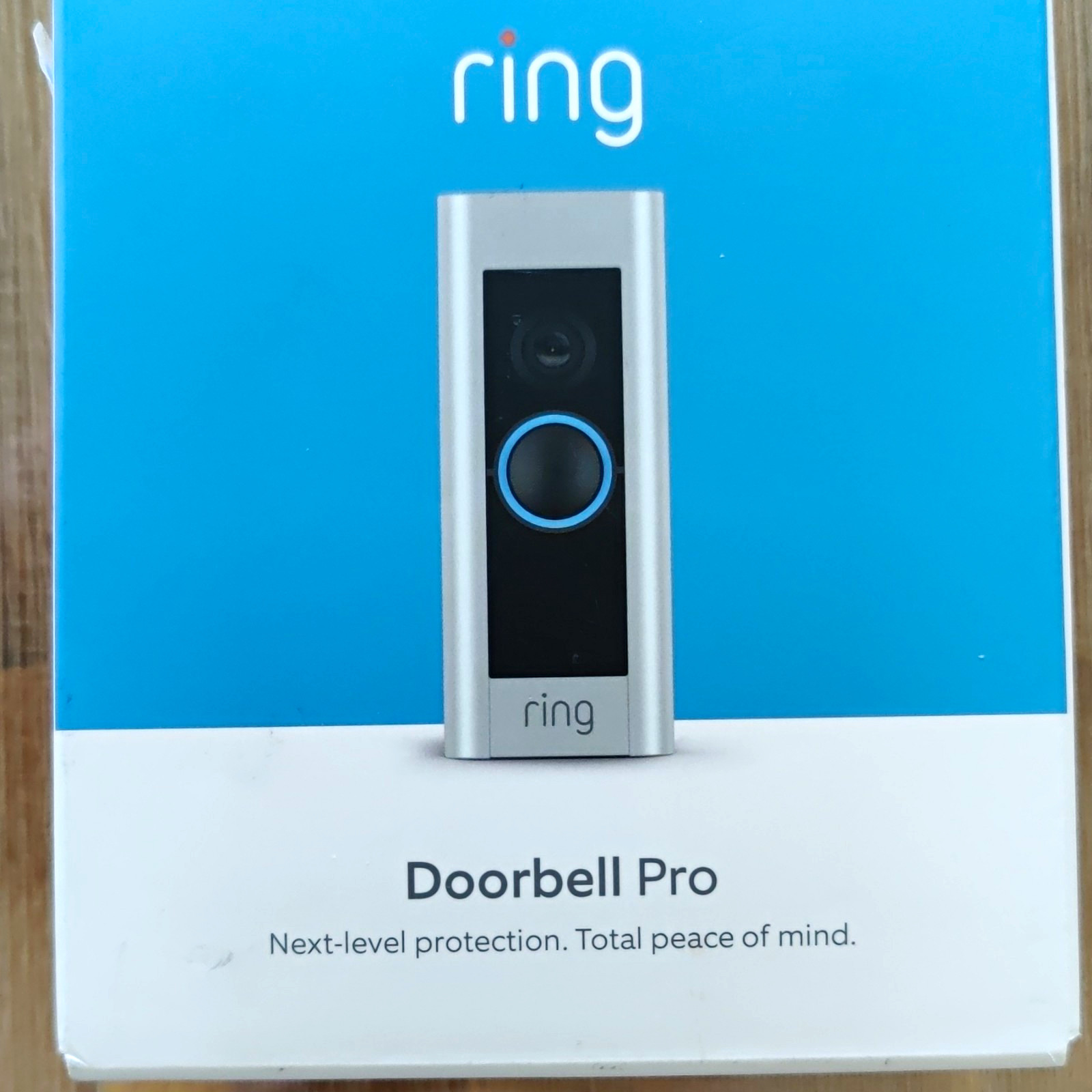 Ring Doorbell Pro Wired Wi‑Fi Video Doorbell w/ Built-In Speakers Silver/Black