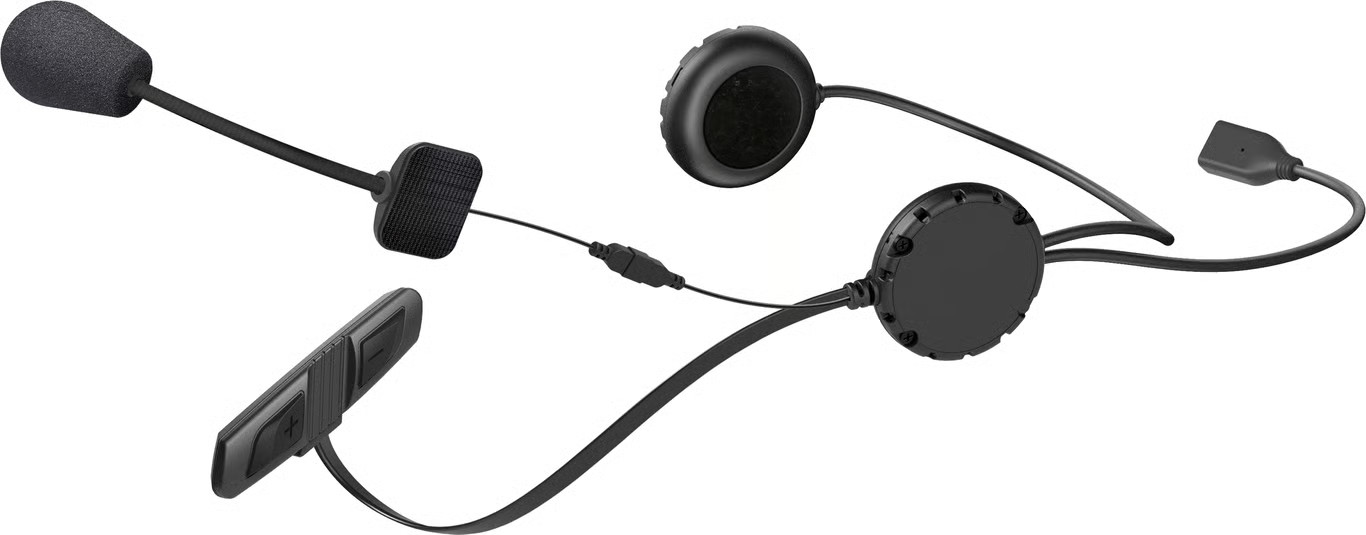 Sena 3S Plus Bluetooth System Universal Microphone Kit Motorcycle Street Bike