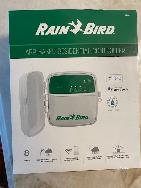 Rain Bird ARC8 8-Zone App Based Smart Residential Irrigation Controller