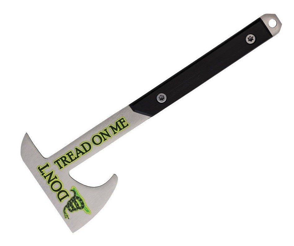 Rough Ryder Mini Axe Style Magnetic Bottle Opener/ Gadsden Flag