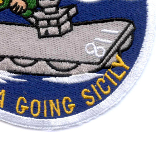 CVE-118 USS Sicily Patch - Sea Going Sicily