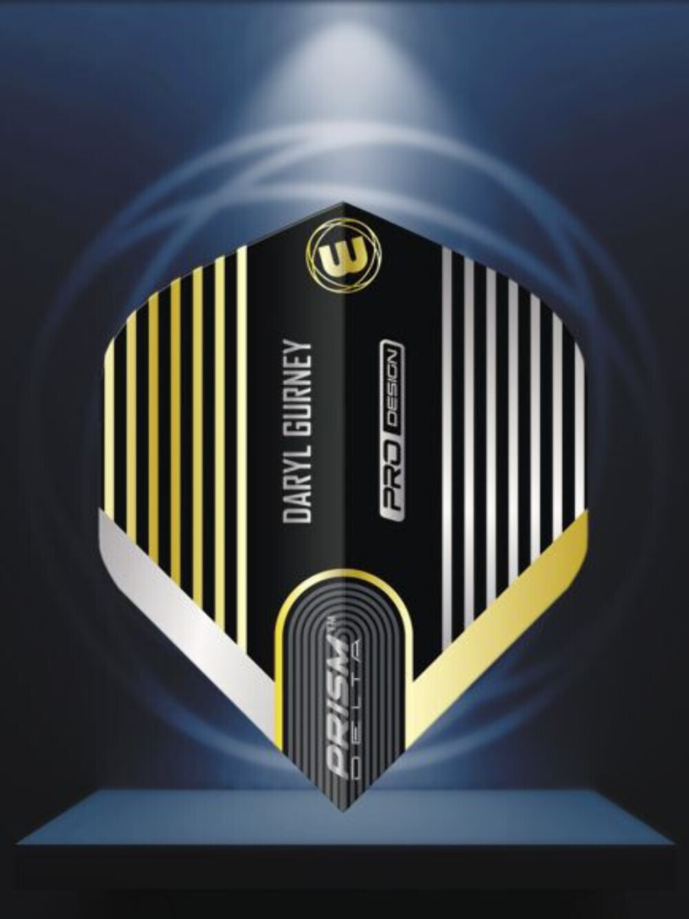 Winmau Prism Delta Daryl Gurney Black & Gold Flight