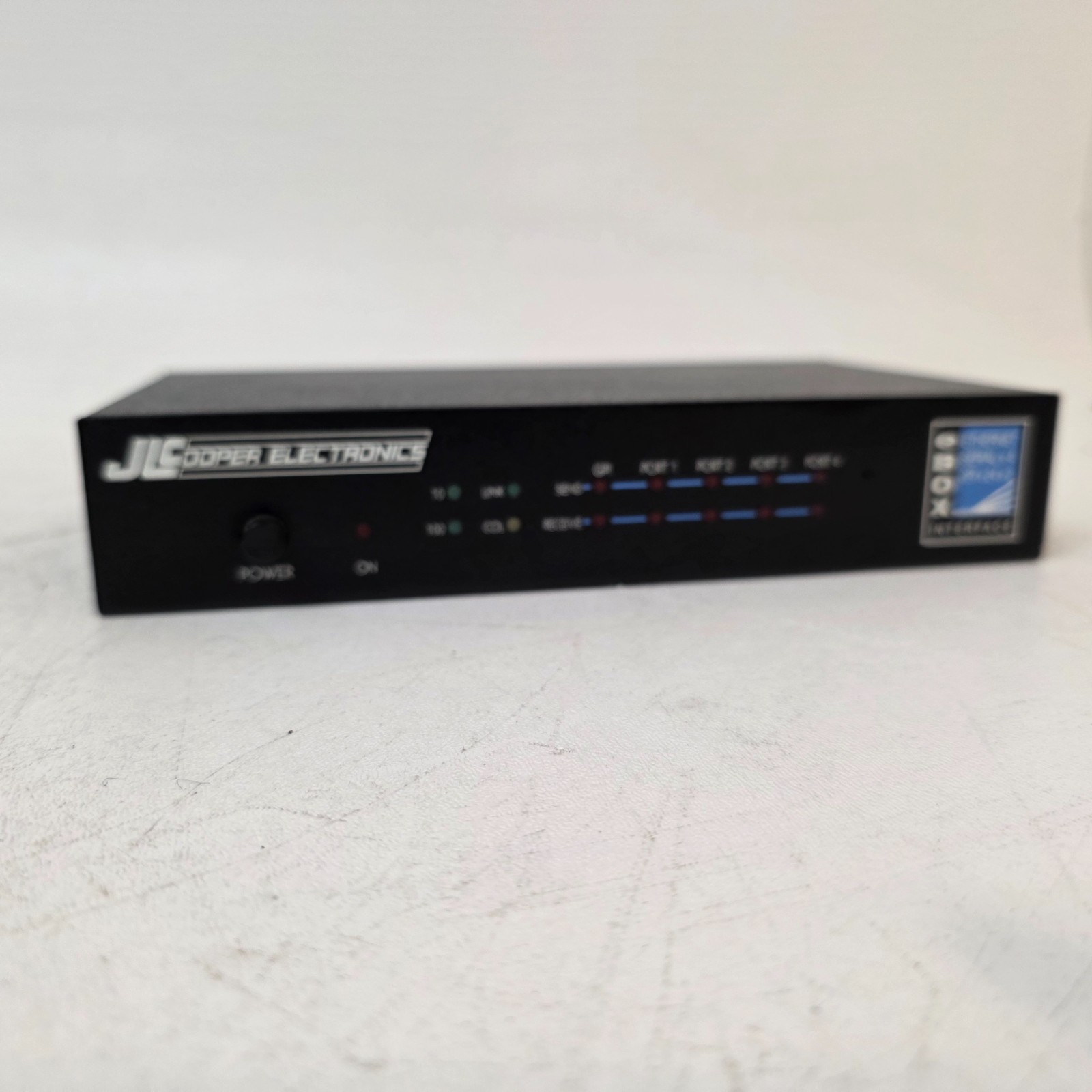 JLCooper eBox Quad RS-232/422 (9-Pin) and GPI hardware Interface