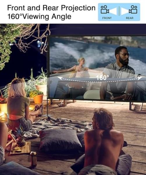 100" Outdoor Projector Screen with Stand - STWUI PS100