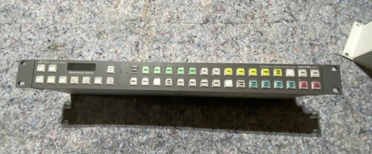 Grass Valley - Encore BPS Button Per Source Control Panel