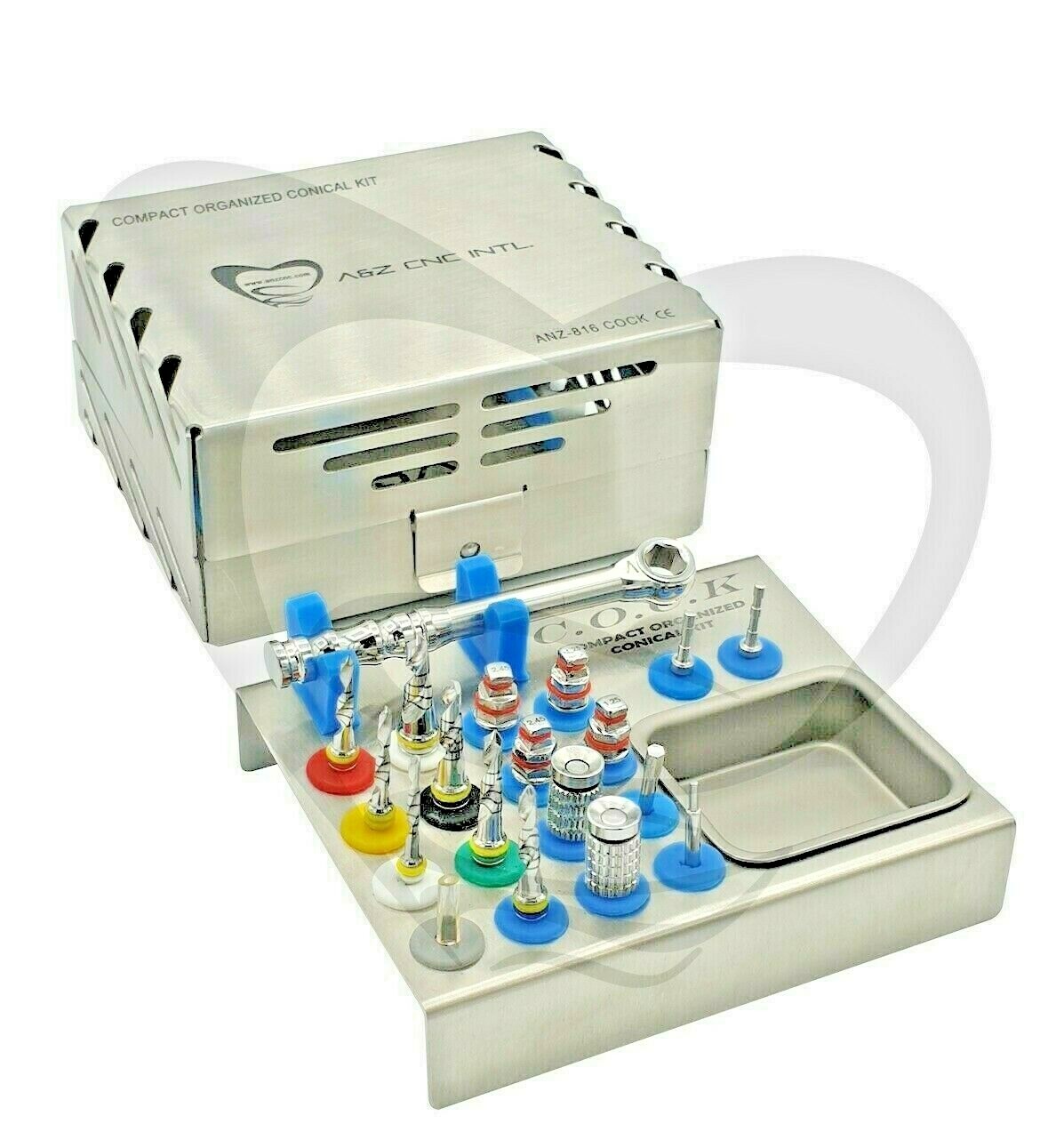Dental Implant Surgical Compact Organized Conical Kit