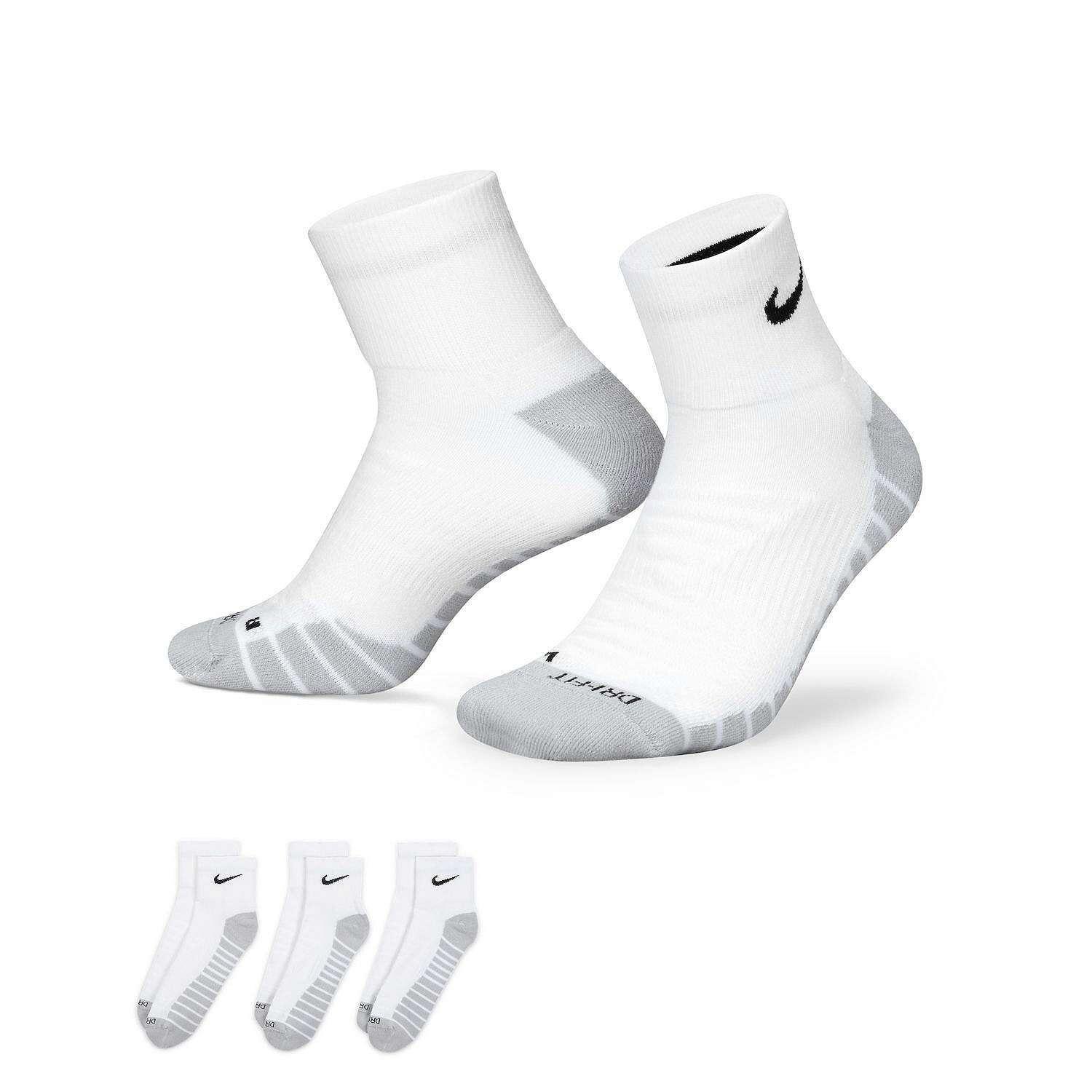 Men's Nike 3-Pack Everyday Max Dri-FIT Cushion Ankle Socks