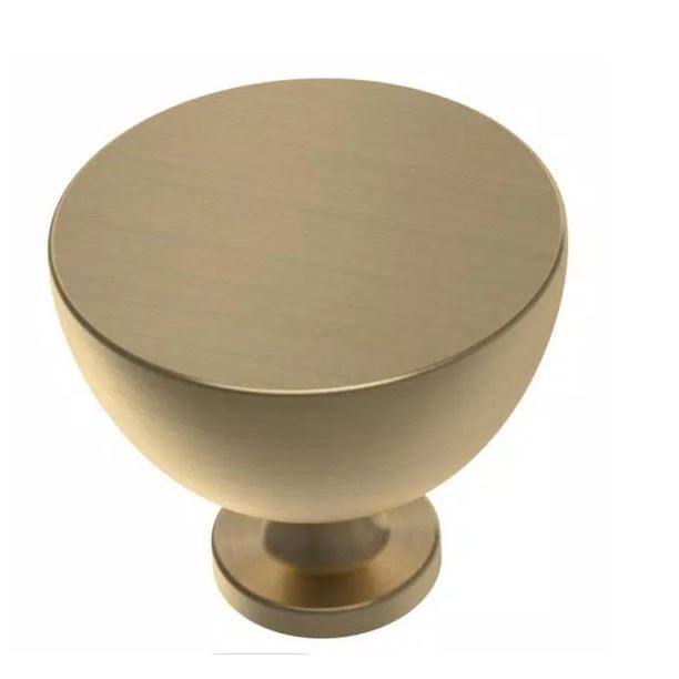 (4 Pack) 1-1/2" Izak Knob Champagne Bronze