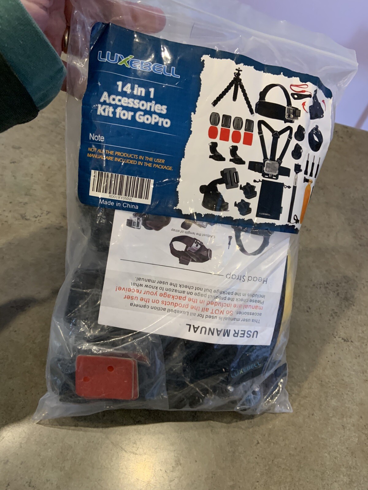 LUXEBELL 14 IN 1 ACCESSORIES KIT FOR GOPRO
