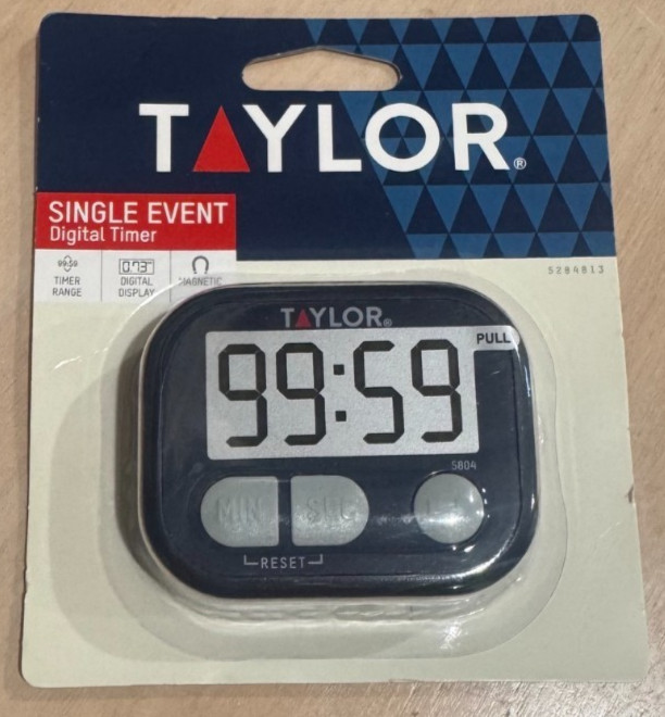 TAYLOR  Single Event Digital Timer - Magnetic - Brand New