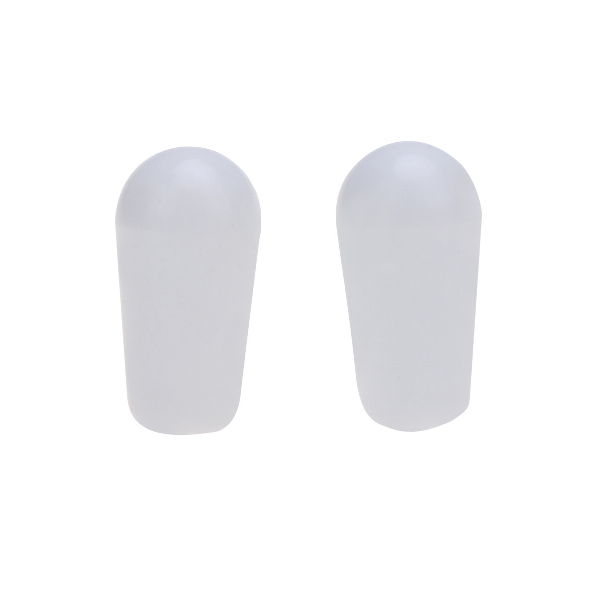 (2) White Switch Tips for METRIC / IMPORT Gibson Les Paul/ES/SG Guitar
