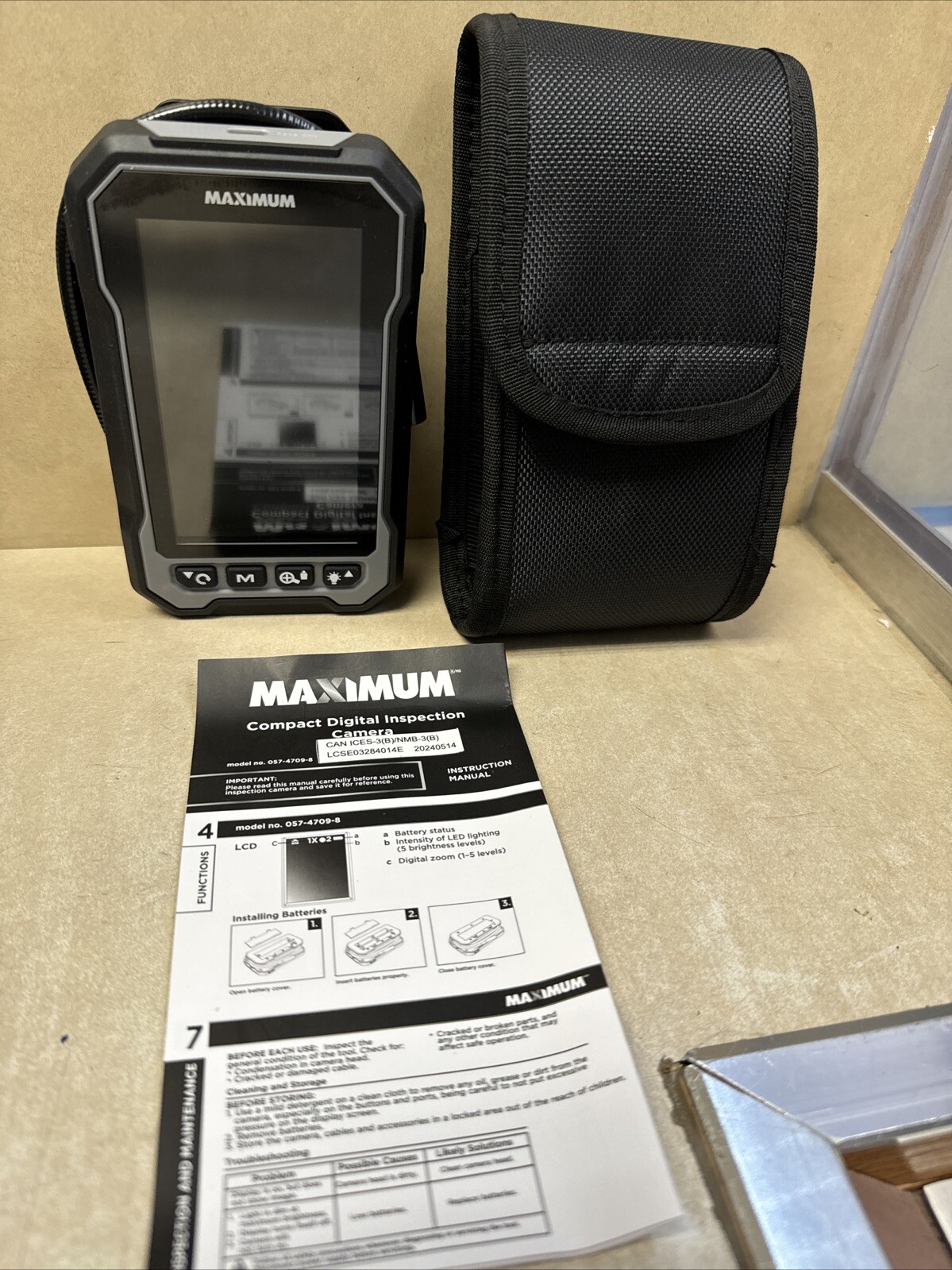 Maximum Compact Digital Inspection Camera