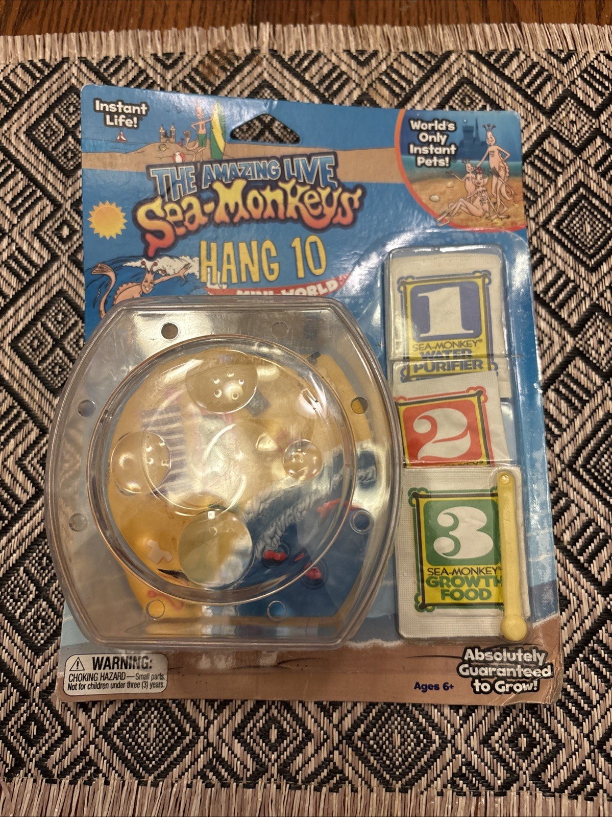 RARE 2012 The Amazing Live Sea-Monkeys "Hang 10" Mini-WorldRARE 2012 NEW SEALED