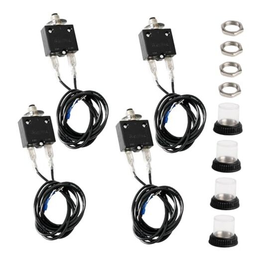 4Pack 3A & 5A HVAC Tools Circuit Tester, Resettable Fuse 3Amp 5Amp Circuit