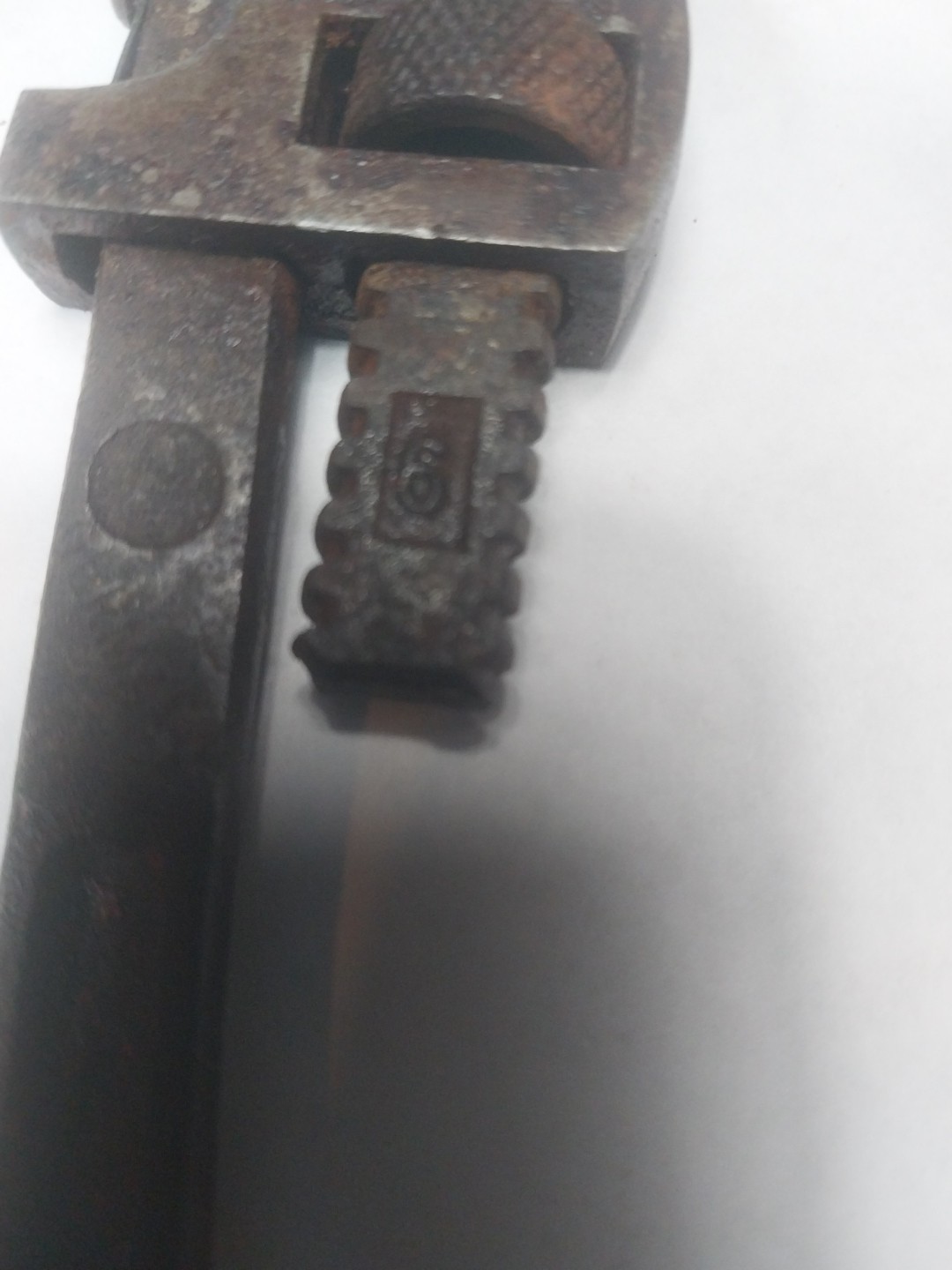 vintage 6" pipe wrench