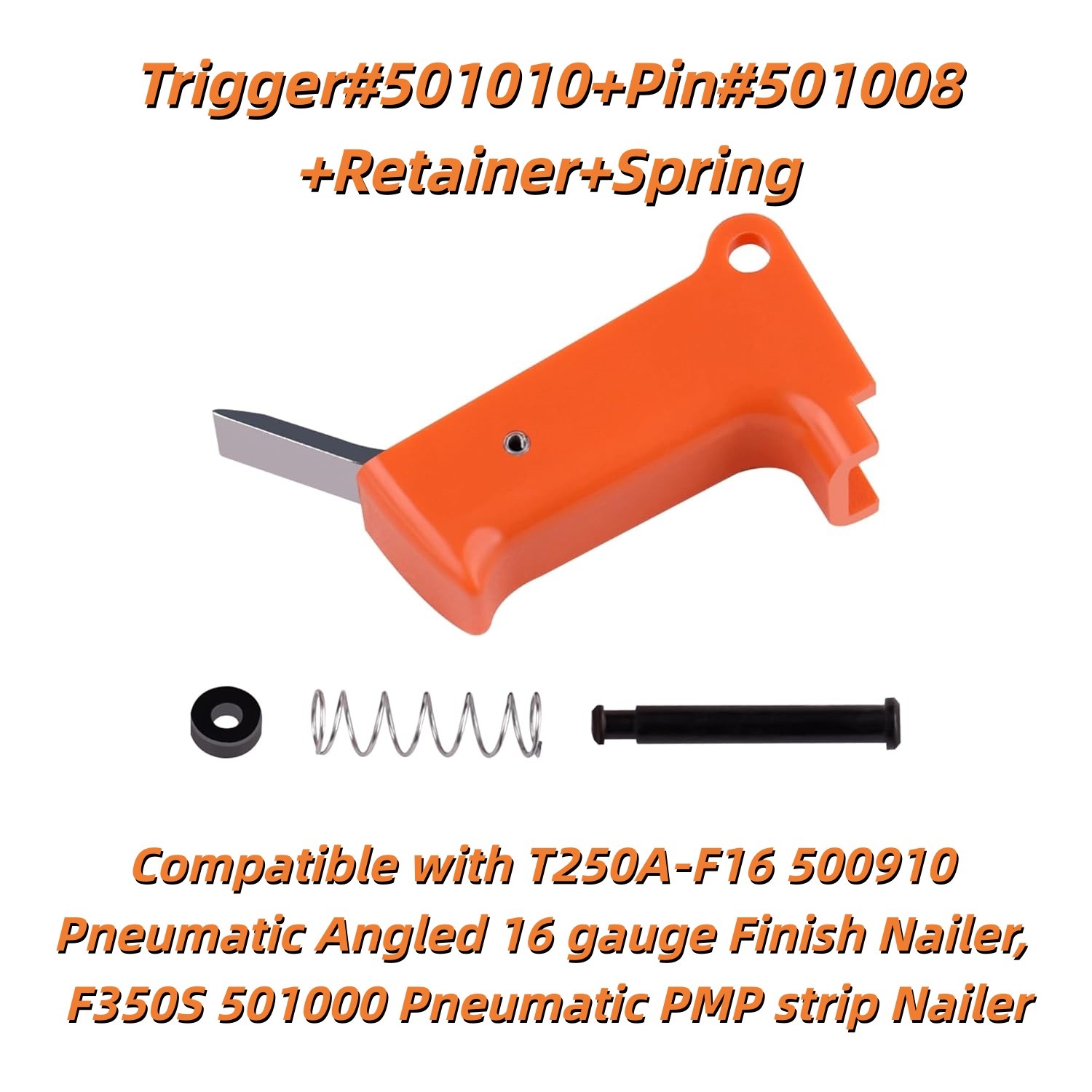 501048 Trigger Assembly For T250A-F16,500910,F350S,501000 Pneumatic Strip Nailer