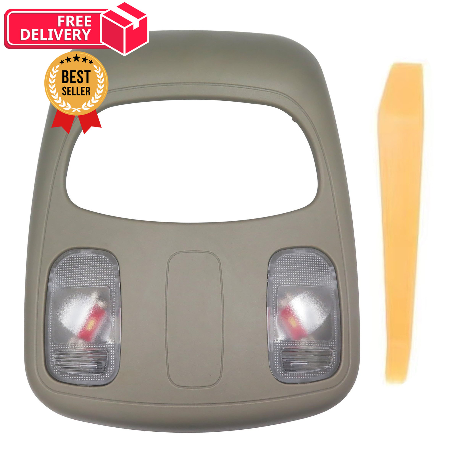 SHISHISHUN UPGRADED Overhead Console Dome Map LED Reading Light Lamp...